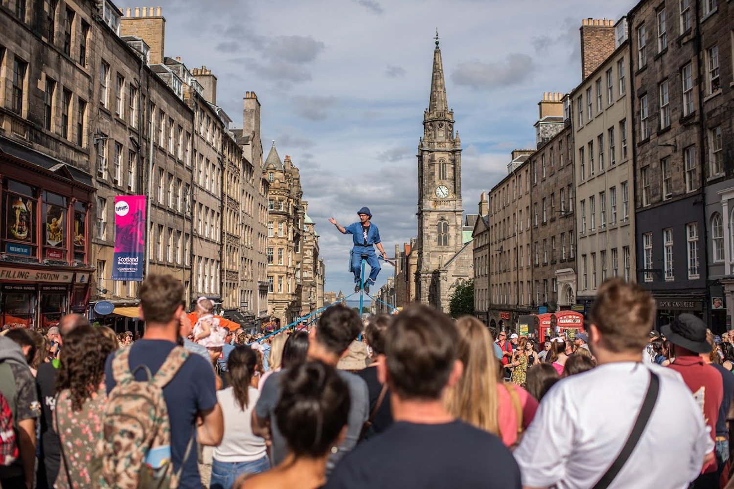 School And Community Engagement Street Performer